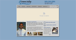 Desktop Screenshot of crownvalleydental.com